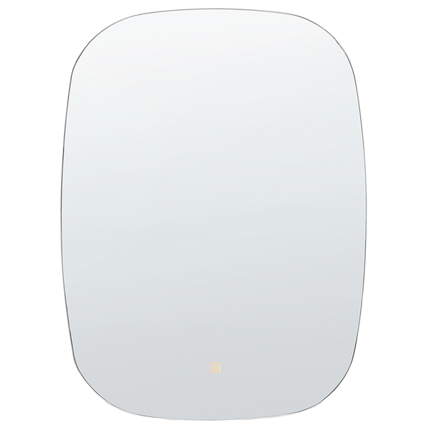 Rechteckiger Badezimmerspiegel mit abgerundeten Ecken