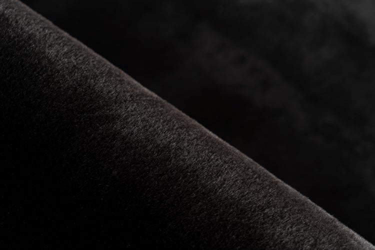Stoff mit samtiger Oberfläche und weicher Textur in einer Nahaufnahme