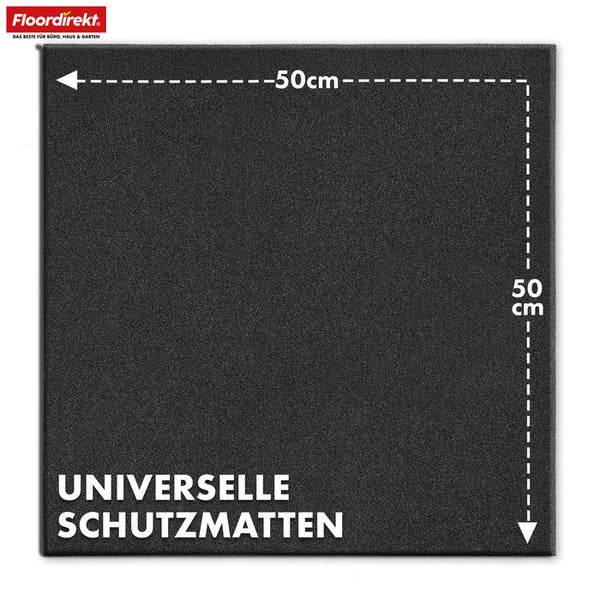 Quadratische Universal Schutzmatte, 50 x 50 cm
