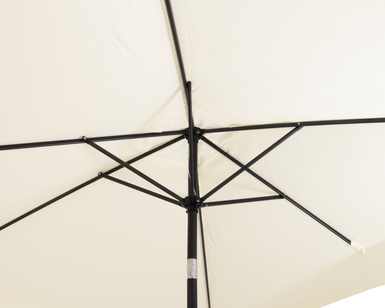 Ondis24 Marktschirm Sonnenschirm rechteckig 300x200 cm Beige