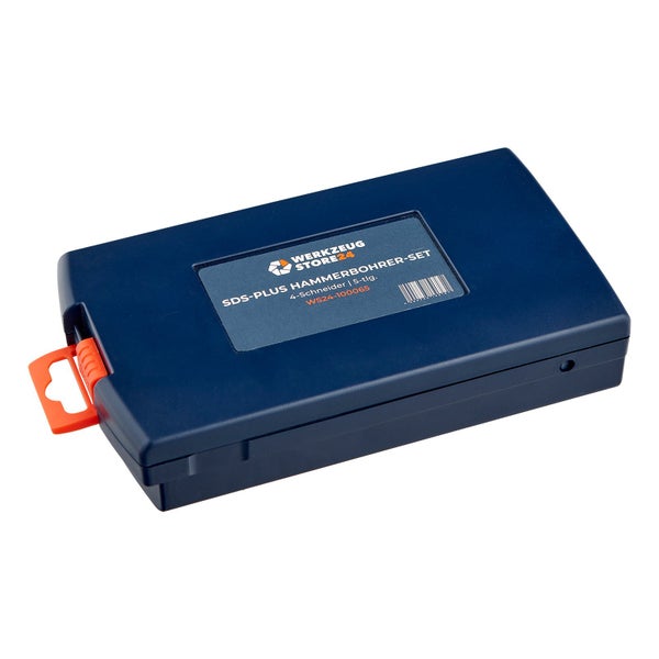 Werkzeugstore24 SDS-Plus Hammerbohrer-Set im Koffer