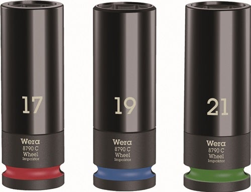 Wera Kraftsteckschlüsselsatz Wheel Impaktor C Set 1 3tlg. 1/2 lang 6-kant - 5004595001