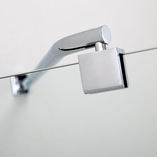 2-teilige Badewannenfaltwand aus 6mm Sicherheitsglas, faltbar | Giada