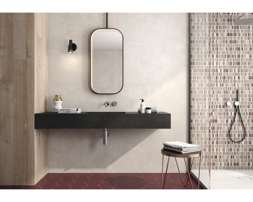 Wand- und Bodenfliese Oldmanor ambar matt 25x150x1,05cm, rektifiziert