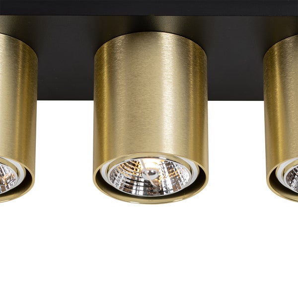 Deckenleuchte mit drei Strahlern