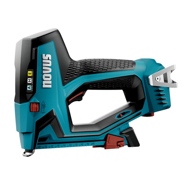 Novus Tools Akkutacker J-550, Premium-Tacker geeignet für Gewebe & Stoffe & Zierleisten 031-0363