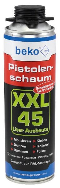 beko XXL Pistolenschaum 45L 500ml 280 545
