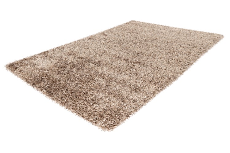 Rechteckiger Hochflor Teppich mit weicher Oberfläche für den Wohnbereich
