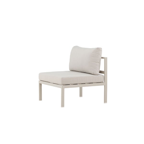 Copacabana Gartensofa Mittelsegment beige. 70 X 74 X 65 cm