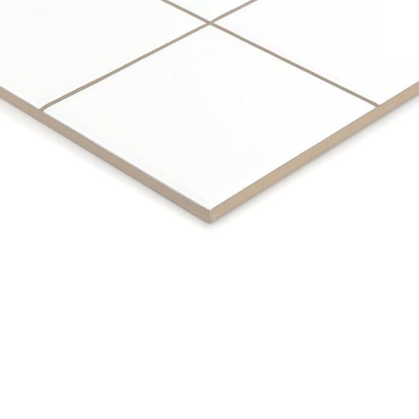 Quadratische Wandfliese mit glatter Oberfläche für Innenbereiche