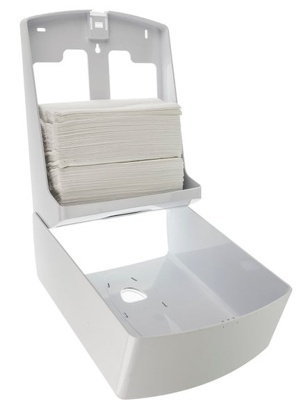 Papierhandtuchspender, Handtuchspender, Papierhandtuchhalter - PQ20MidiH, Midi, Kunststoff