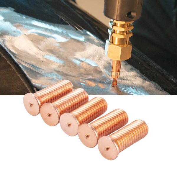 STAHLWERK 2 x Schweißbolzen M6 100er Set Ausbeulspotter Smart Repair Spotter