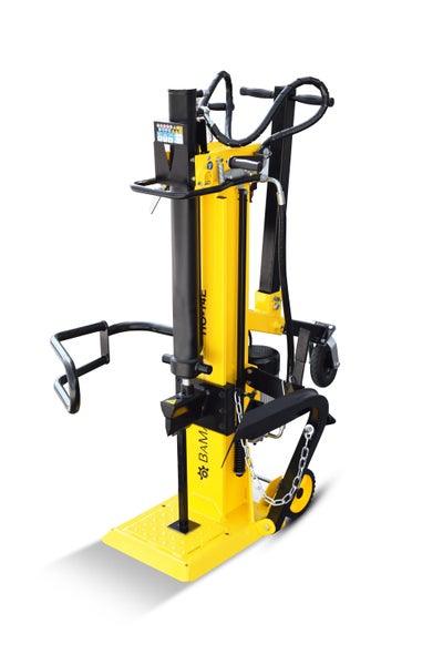 BAMATO Elektro Holzspalter HO-14E mit 14 Tonnen Spaltkraft für sicheres und effizientes Holzspalten