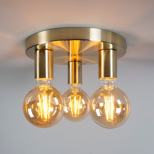 Deckenleuchte mit drei Leuchtmitteln