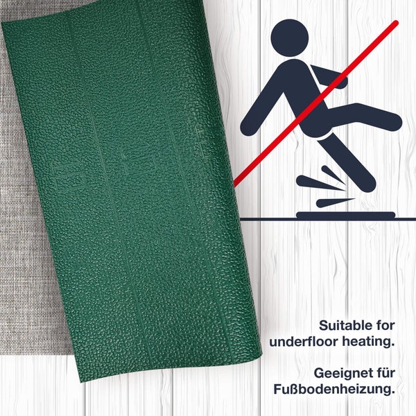 1 St. Moderner Küchenläufer PATCH Grau 50 x 140 cm