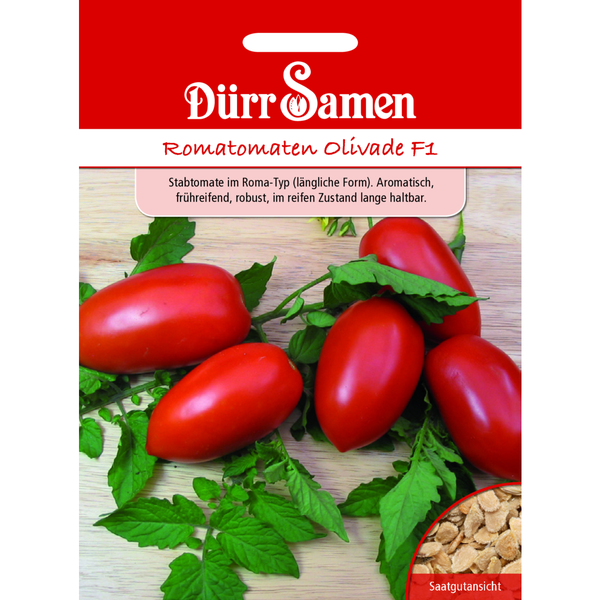 Roma-Tomaten Olivade F1 Saatgut von Dürr Samen