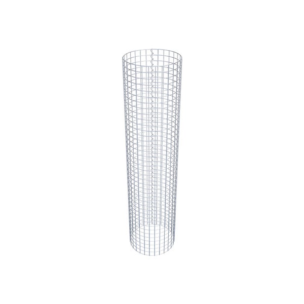 Gabionensäule Durchmesser 47 cm MW 5 x 5 cm rund - Höhe: 200 cm
