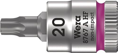 Wera Steckschlüsseleinsatz 8767 A HF TORX 1/4 T20 Länge 28 mm - 5003364001