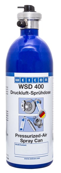 WEICON WSD 400 Druckluft-Sprühdose | wiederbefüllbar | 1 Stück
