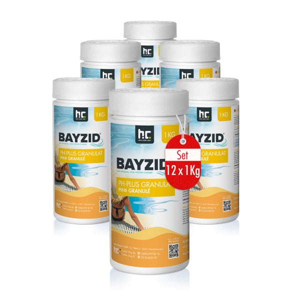 Bayzid 2-Phasen Multitabs 6 in 1 Chlortabletten in einer Dose mit zwei Chlortabletten