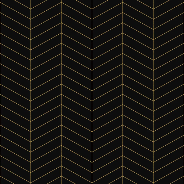Tapete mit geometrischem Linienmuster im Fischgrät-Design.