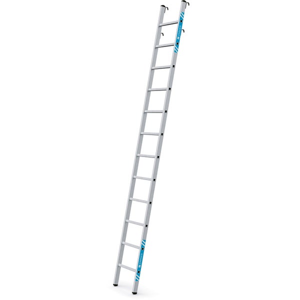 Anlegeleiter aus Aluminium mit Sprossen