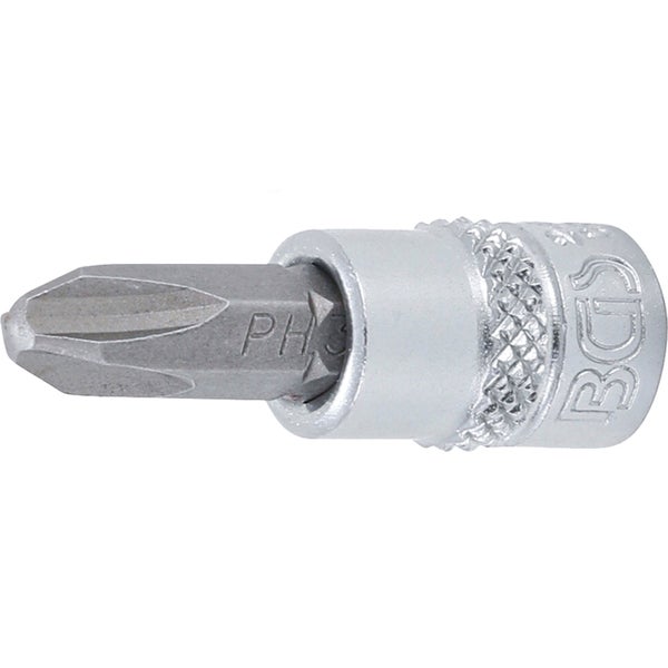 BGS Bit-Einsatz Antrieb Innenvierkant 6,3 mm (1/4) Kreuzschlitz PH3 - 2489