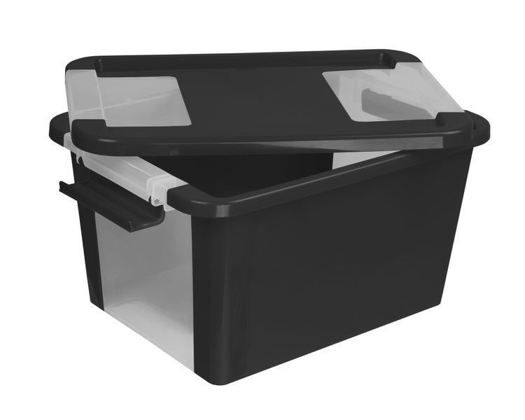Ondis24 Aufbewahrungsbox Klipp Box S schwarz