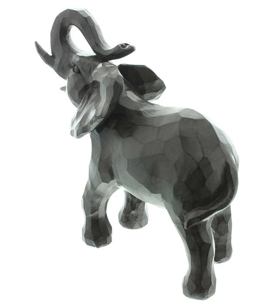 FRANK FLECHTWAREN | Figur Elefant, groß, POLYRESIN, 23 x 11 x 24,5 cm