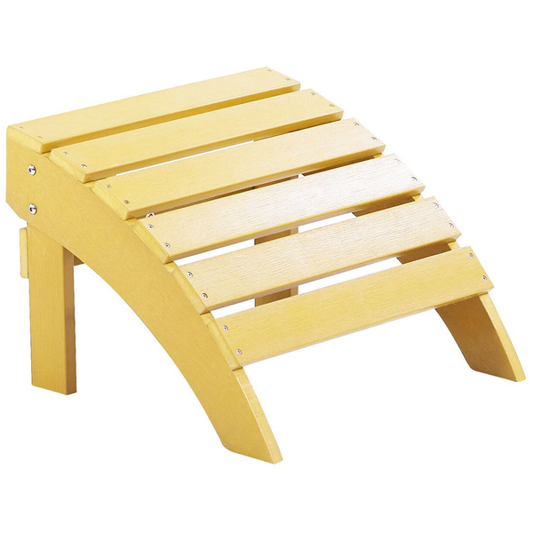 Garten Fußhocker ADIRONDACK Gelb