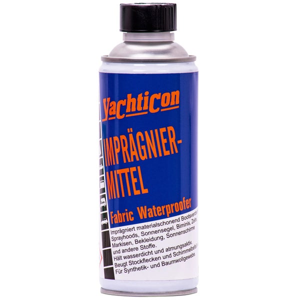 Yachticon Imprägniermittel Spray für Textilien, atmungsaktives Imprägnierspray für Boote, Zelte und Markisen