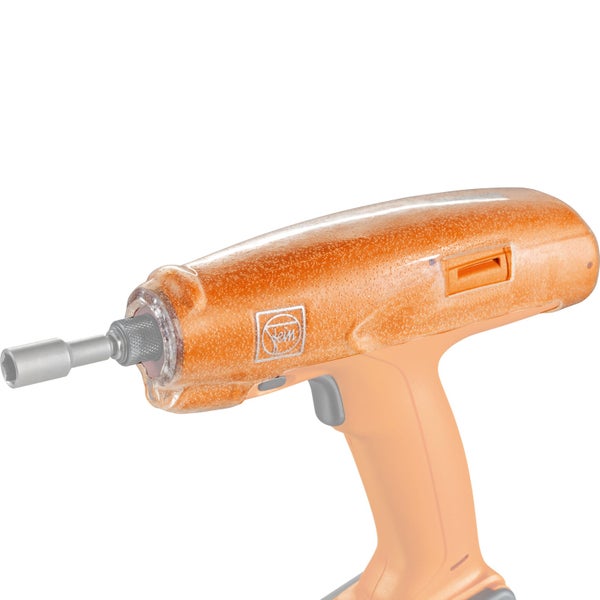 Fein Logo auf einem Akku-Drehschlagschrauber