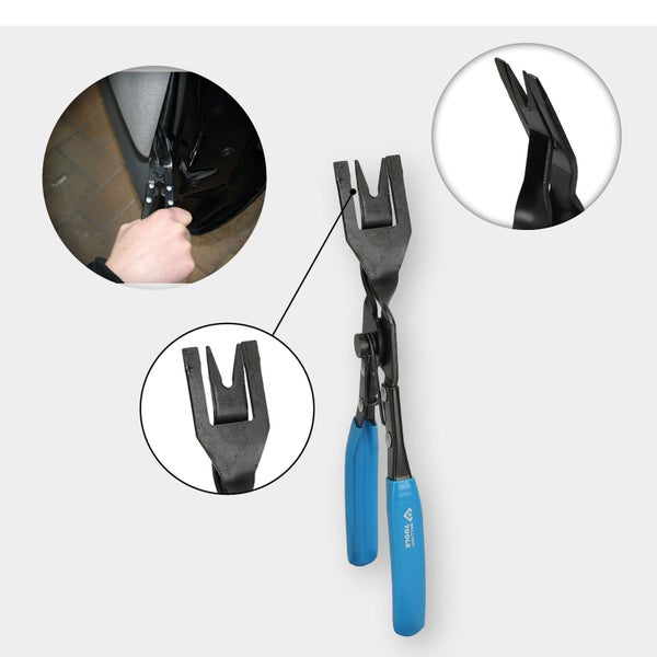 Brilliant Tools Logo. Spreizzange zur Demontage von Türverkleidungen.