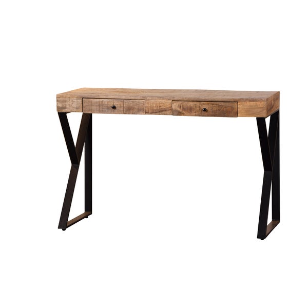 Sideboard GILDE Dekoration Höhe 79cm Breite 120cm naturfarben, schwarz Mangoholz