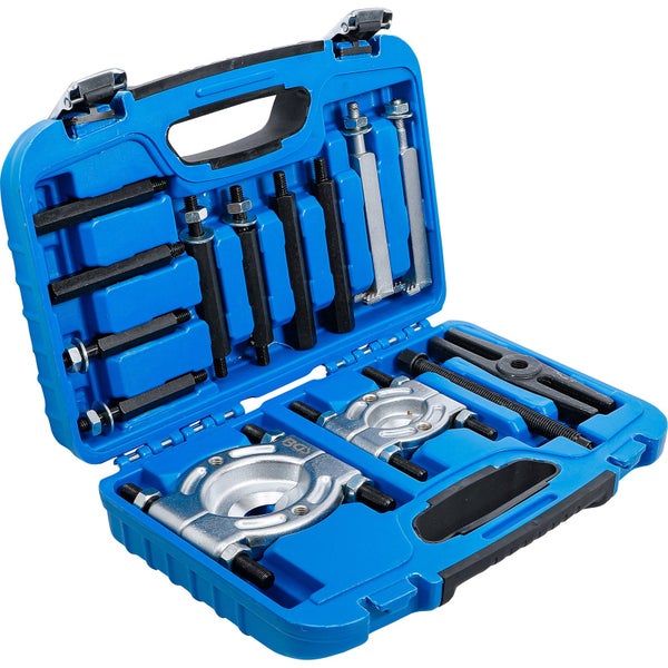 BGS Technic Werkzeugsatz im blauen Kunststoffkoffer mit Schaumstoffeinlage