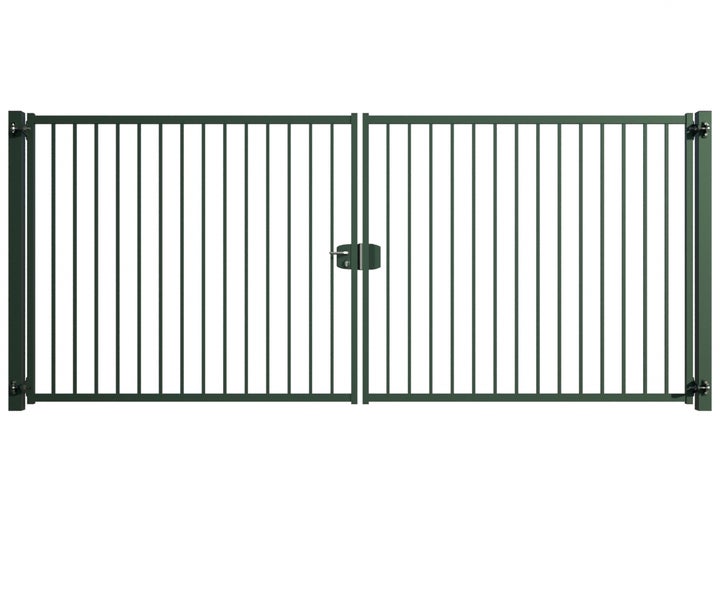 Metall Gartentor mit Riegel