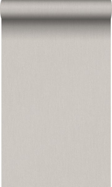 Origin Wallcoverings Tapete Leinen-Optik Helltaupe - 53 cm x 10,05 m - 347005