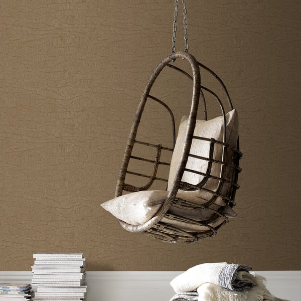 Hängesessel mit Kettenaufhängung und Kissen