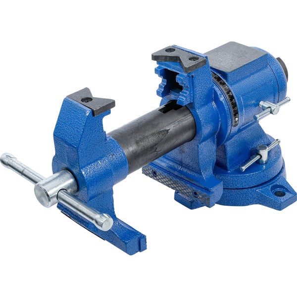 Blaue Rohrbegleitspannbacke