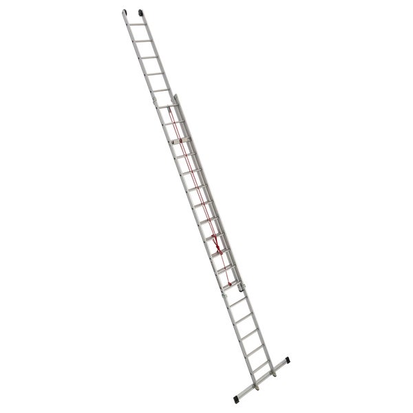 Mehrteilige Aluminium Schiebeleiter