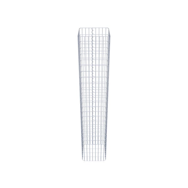 Gabionensäule 42 x 42 cm, MW 5 x 10 cm eckig - Höhe: 2,30 m