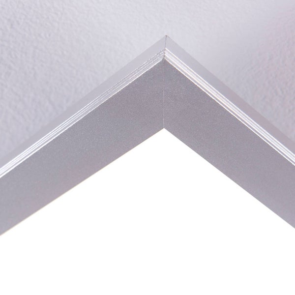 Anthrazitfarbener Briefkasten mit Marmordekor, abschließbar und inklusive Montagematerial.