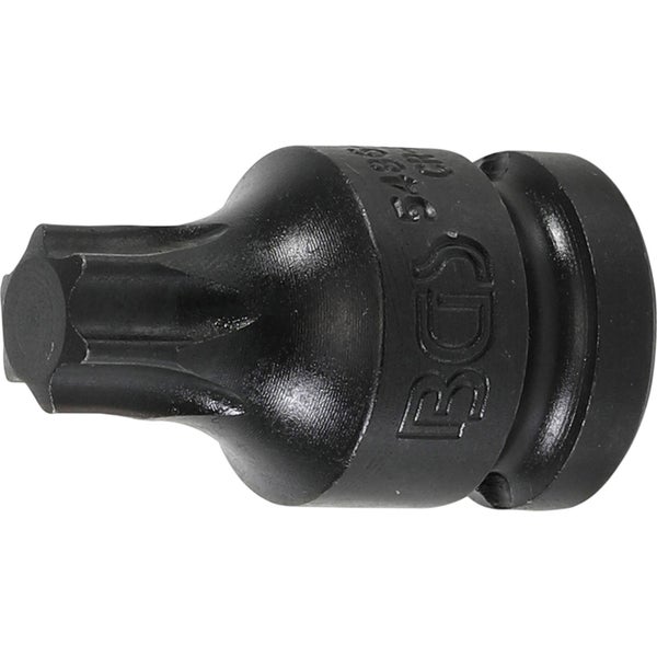 BGS Kraft-Bit-Einsatz Antrieb Innenvierkant 12,5 mm (1/2) T-Profil (für Torx) T60 - 5486-T60