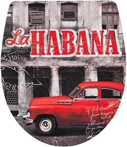 WC Sitz La Habana mit Absenkautomatik, zur Reinigung abnehmbar
