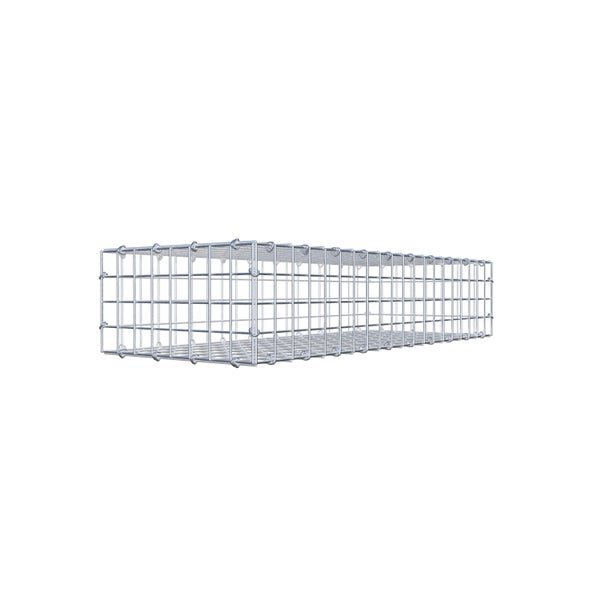 Gabione 100 cm x 20 cm x 40 cm (L x H x T), Maschenweite 5 cm x 5 cm, C-Ring