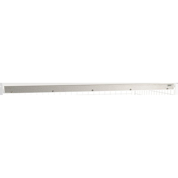 Kongamek Aufkantung 1220x55x3mm für Regalboden als Zubehör für Kommissionierwagen Modul 600