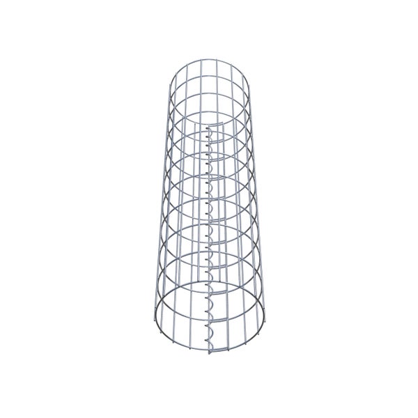 Gabionensäule Durchmesser 27 cm, MW 5 x 10 cm rund - Höhe: 1,00 m
