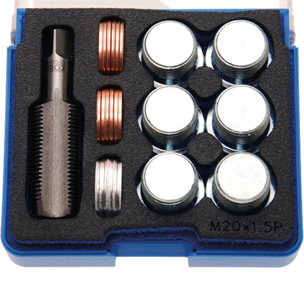 Stufenbohrer Satz im blauen Koffer