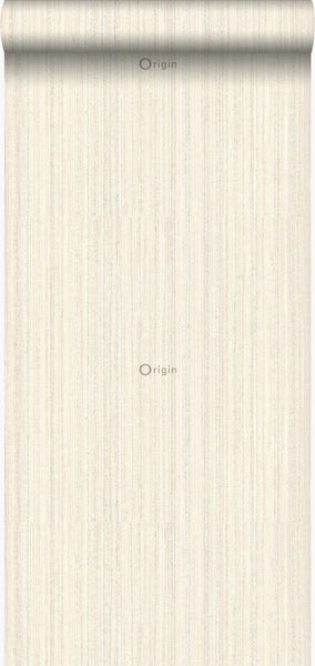 Origin Wallcoverings Tapete Textur Crême-Weiß - 70 cm x 10,05 m - 306733