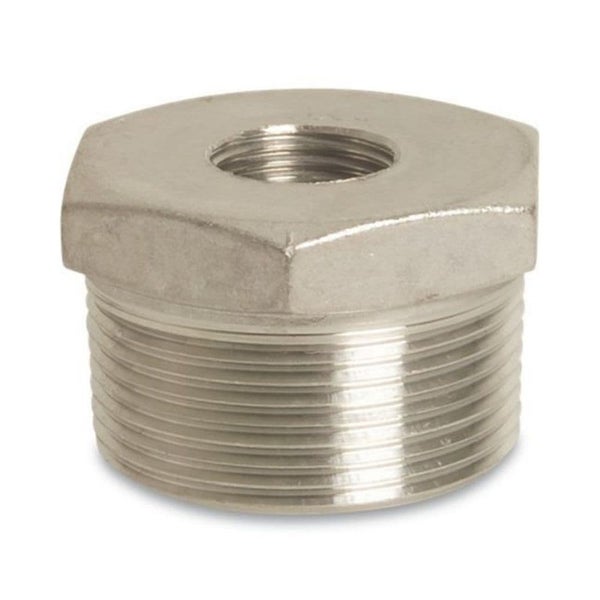 Gewindefitting Edelstahl, Reducer AGxIG, 1 1/4 by 3/4 inches